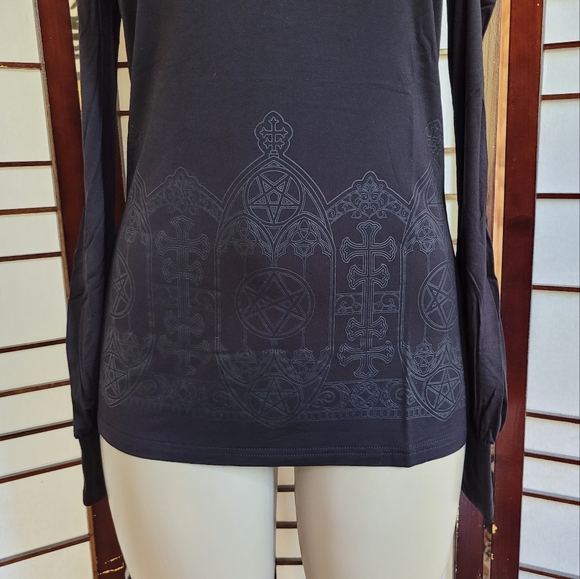 Cecila Cold Shoulder Top - Picture 6 of 9